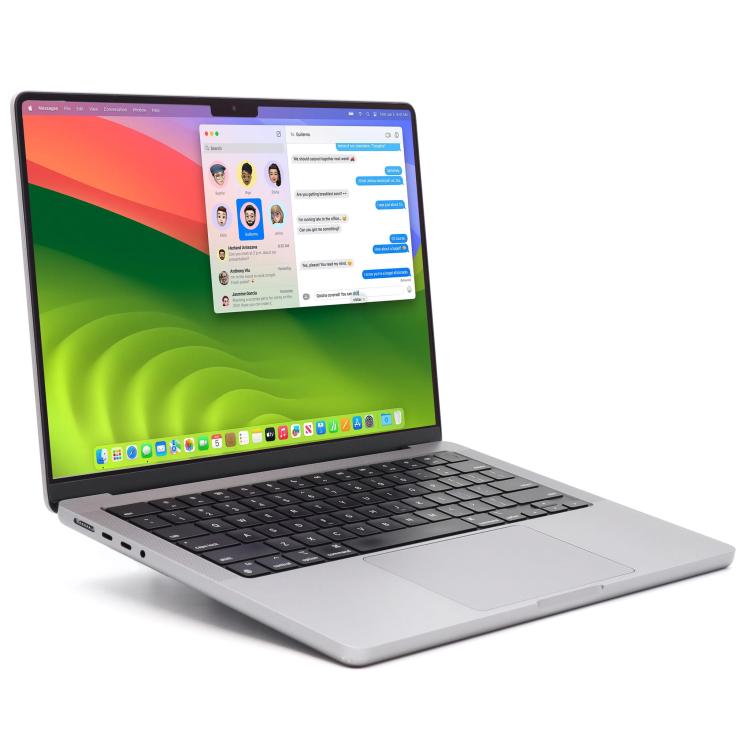 Poleasingowy Laptop Apple Macbook Pro A2779 2023 M2 Pro 16GB RAM 512GB SSD 14 cali Space Gray Klasa A idealny do pracy zdalnej, do przeglądania internetu i do nauki Poleasingowy Laptop Apple Macbook Pro A2779 2023 M2 Pro 16GB RAM 512GB SSD 14 cali Space Gray Klasa A idealny do pracy zdalnej, do przeglądania internetu i do nauki